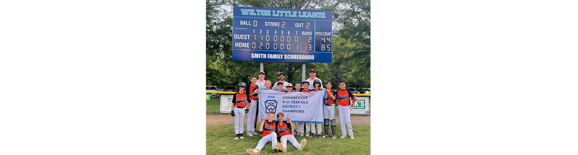 11U Ridgefield wins District 1 Championship